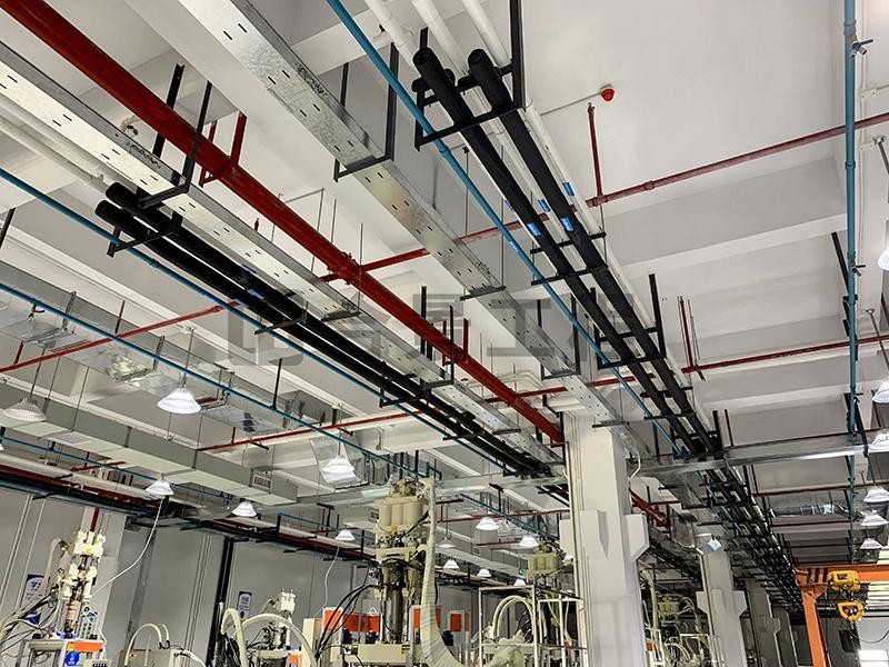 東莞盈灃科技有限公司工程緊鑼密鼓施工中，為迎接竣工全力奮戰(zhàn)！